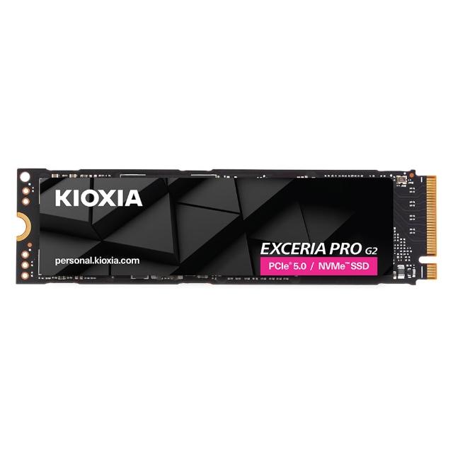 【KIOXIA  鎧俠】Exceria Pro G2 2TB M.2 2280 PCIe NVMe SSD固態硬碟(LVE10Z2T04G8)