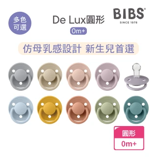 【BIBS】De Lux 矽膠安撫奶嘴(丹麥奶嘴 總代理公司貨)