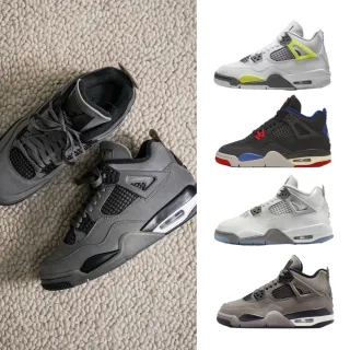 【NIKE 耐吉】運動鞋 休閒鞋 AIR JORDAN 4 RETRO OG GS 女鞋 大童鞋 AJ4 喬丹 多款(IB4171-003&)