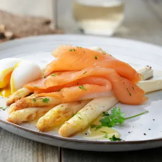 【美威鮭魚】煙燻鮭魚切片 x 6包組(每包100g±5%)