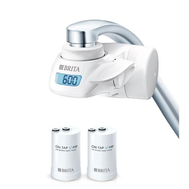 【BRITA】官方直營 ON TAP 5重濾菌龍頭式濾水器+1入濾菌濾芯(共1機2芯)