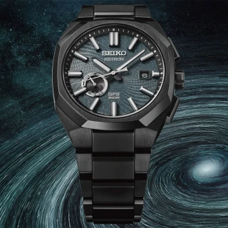 【SEIKO 精工】ASTRON 螺旋星系 鈦金屬 GPS衛星定位太陽能手錶 聖誕節 交換禮物(SSJ039J1/3X62-0AJ0G)