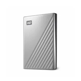 【WD 威騰】My Passport Ultra for Mac 2TB Type-C 2.5吋 行動硬碟 銀