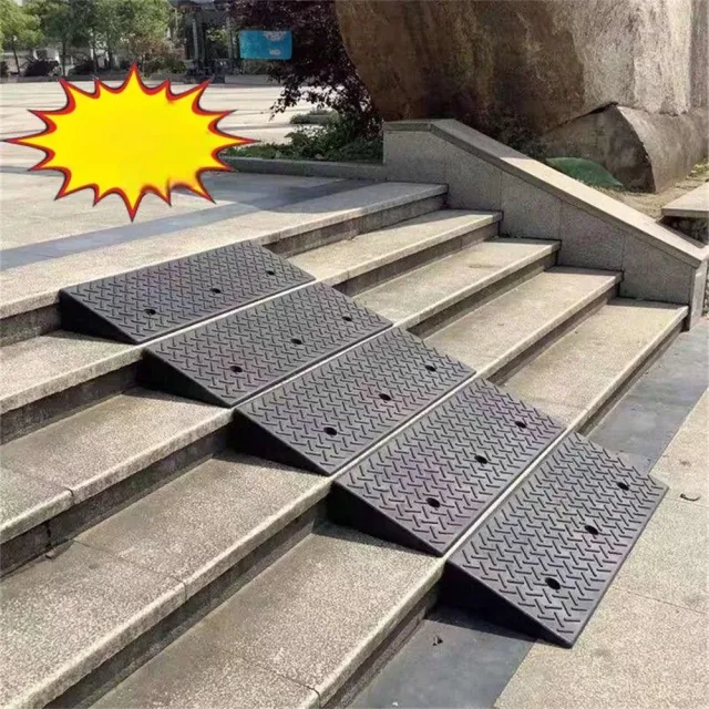 【Lexiang樂享】門口臺階斜坡板家用電動摩托車上臺階神器斜波墊樓梯便攜式下坡(斜坡板)