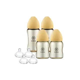 【Simba 小獅王辛巴官方直營】蘊蜜鉑金PPSU新生旗艦組