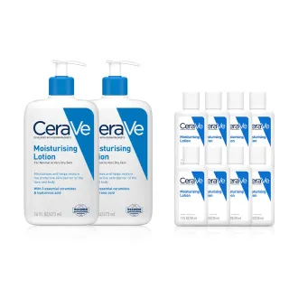 【CeraVe 適樂膚】長效清爽保濕乳 買2送8_D(臉部身體乳液)