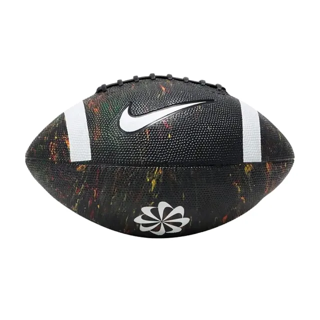 【NIKE 耐吉】橄欖球 PLAYGROUND 9號球 924黑/214棕(美式橄欖球 比賽 訓練 戶外 耐用 黏手 好控球)