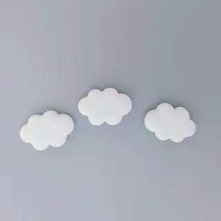 【Paper Play】冰箱貼 冰箱磁鐵/可愛胖胖雲朵造型磁鐵 冰箱磁鐵 單入(2色任選)