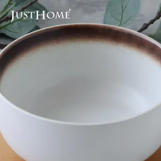 【Just Home】日式漸層陶瓷麵碗1100ml三件組-4色可選(可微波 碗 麵碗 拉麵碗 碗公 泡麵碗)
