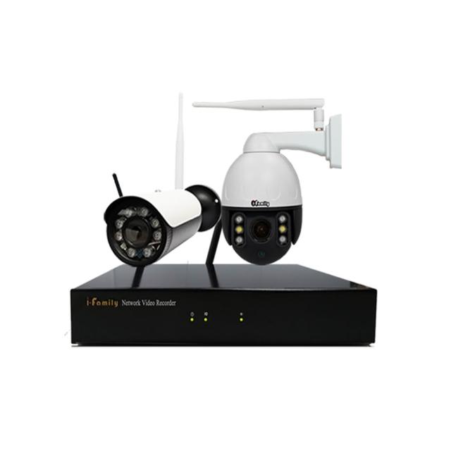 I-Family 宇晨 16 路 DVR 監控系統,內含 3 顆 300 萬畫素 AHD 攝影機,前置鏡頭支援 5MP CMOS 感測器、日夜功能及 10 公尺紅外線照射。錄影解析度達 2560x1920,支援 12TB 硬碟、USB 備份及 E-mail 事件傳輸。操作簡易,滑鼠控制、多畫面顯示,適閤家庭及商用安防需求,遠端手機 APP 即時監控。 I-Family宇晨 16 路 3 鏡