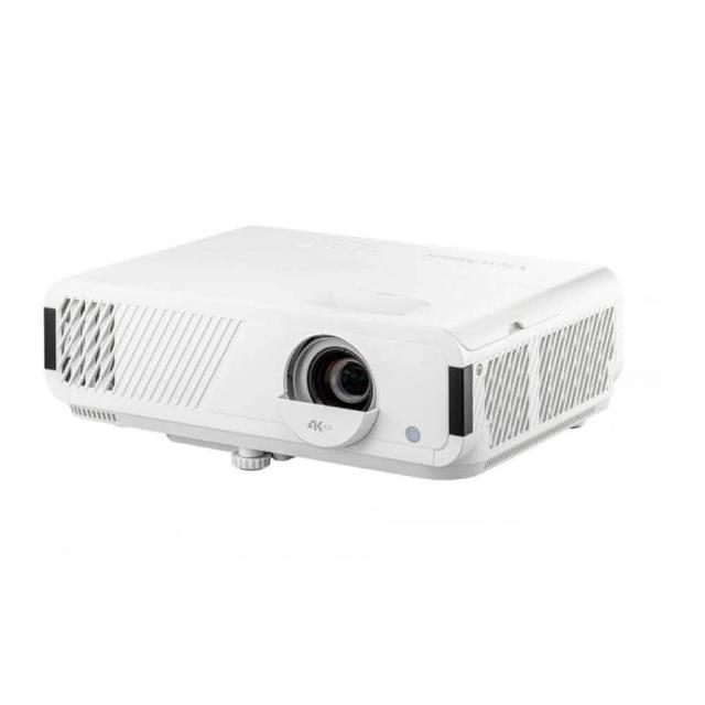 ViewSonic 優派 PX749-4K 是一款專業家用劇院投影機，採用 4K UHD 解析度 (3840 x 2160)，提供清晰細膩的影像體驗。具備 4000 ANSI 流明高亮度，適合各種光線環境；LED 光源壽命高達 20,000 小時，節能耐用。支援 30-300 吋投影畫面，投射距離 0.75m-9.76m，內建喇叭讓娛樂更方便。對比度 12000:1，HDTV 相容 480i 至 2160p，電源 100-240V，重量僅 3kg，保固三年（需註冊）。完美適閤家庭電影院、遊戲和商務簡報使用，BSMI 認證 R31374 確保品質可靠。