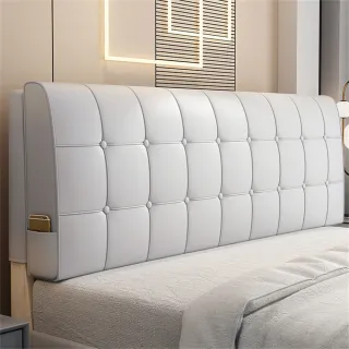 【Lexiang樂享】150cm床頭靠墊床頭軟包靠背靠墊靠枕床榻榻米床上靠背墊自粘套罩無板(床頭靠墊/床頭背墊)