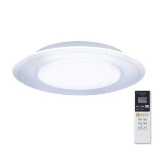【Panasonic 國際牌】日本製5-7坪 47.8W Air Panel 導光板系列 LED調光調色遙控吸頂燈(LGC58101A09 雙重)