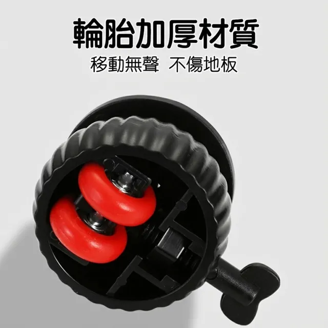 【FONMOST】免打孔萬向滑輪4入 帶煞車滑輪 滾輪 黏貼式萬向輪 萬向滑輪 收納箱置物架專用
