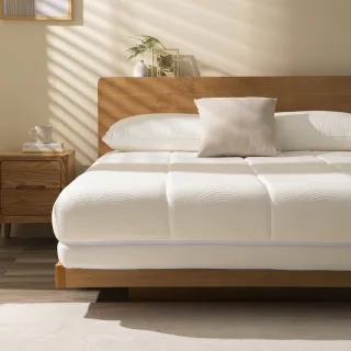 【hoi! 好好生活】Sleep ZERO 零倦感獨立筒床墊台規雙人加大6尺180*188*26cm(羊毛材質增加透氣)