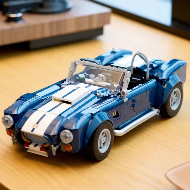 【LEGO 樂高】Icons 10357 Shelby Cobra 427 S/C(賽車模型 居家擺設 積木 玩具)