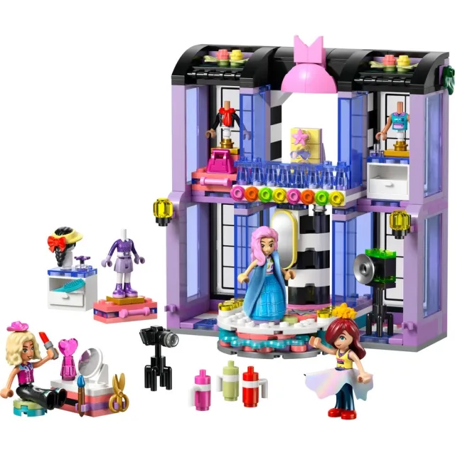 【LEGO 樂高】Friends 42685 心湖城時裝秀(創意力遊戲 扮家家酒 積木 玩具)