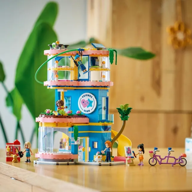 【LEGO 樂高】Friends 42689 心湖城好朋友會所(創意力遊戲 扮家家酒 積木 玩具)