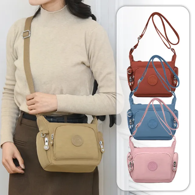 【MoonDy】雙11 包包 小包包 尼龍斜背包 女包包 尼龍小包包 防潑水包包 工裝包 手機包 媽媽包