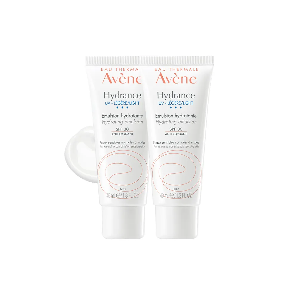 【Avene 雅漾官方直營】買一送一★抗UV妝前隔離防曬乳40ml(保濕款)
