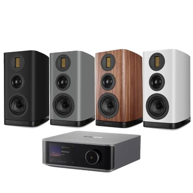 【Wharfedale】兩聲道音響組合(EVO 5.2+WiiM Amp Ultra)