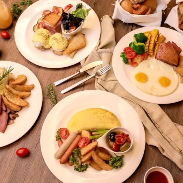 【台北維多麗亞酒店】LA FESTA★平日雙人莊園晨曦經典早午餐★主餐四選二(假日+100)