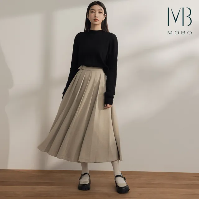 【MO-BO】好搭百摺長裙