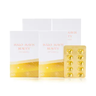 【HALO MAVIS BEAUTY】西班牙高濃度魚油-4盒(60粒/盒)