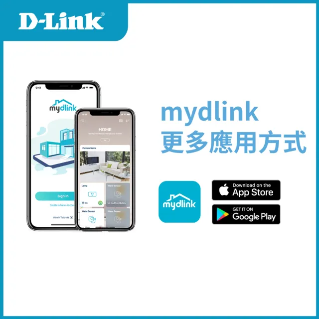 【D-Link】DCS-6501LH 2K迷你旋轉無線網路攝影機