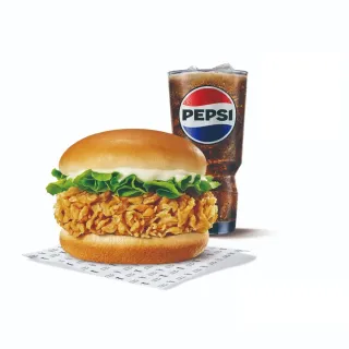 【肯德基】吮指嫩雞蛋堡+1杯小杯飲料4選1(好禮即享券)