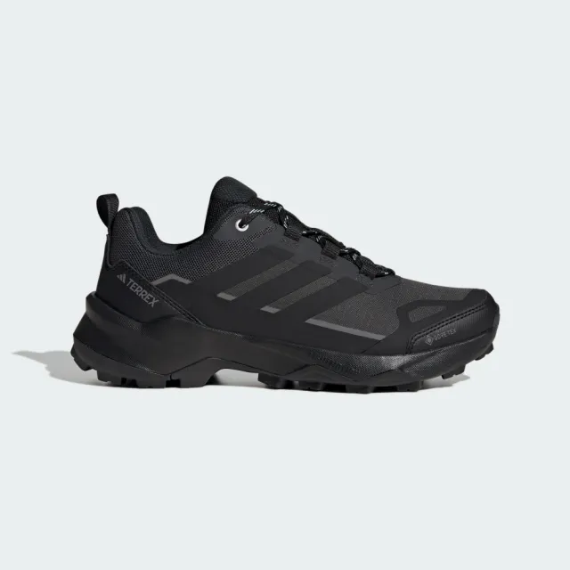 【adidas 愛迪達】TERREX SKYCHASER AX5 GORE-TEX 登山鞋 防潑水 女鞋 JQ2222