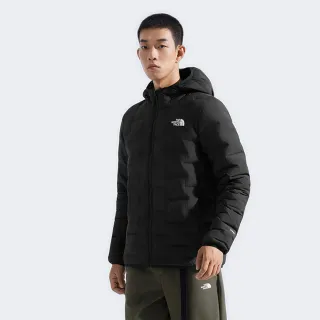 【The North Face 官方旗艦】北面男款黑色DWR防潑水羽絨外套｜8DWVJK3