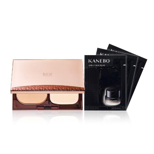 【Kanebo 佳麗寶】DEWS 潤活精純光透粉餅買蕊送盒細緻組(多色任選)