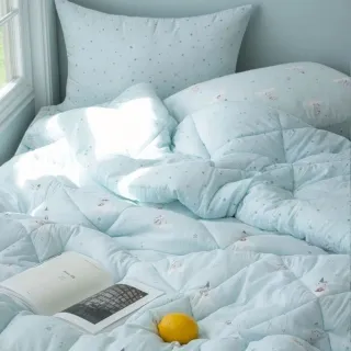 【寢室安居】韓國Songhwa 100%天絲莫代爾蓬鬆厚款水洗被150x205CM(廣藏市場.韓國棉被.韓國被.四季被)