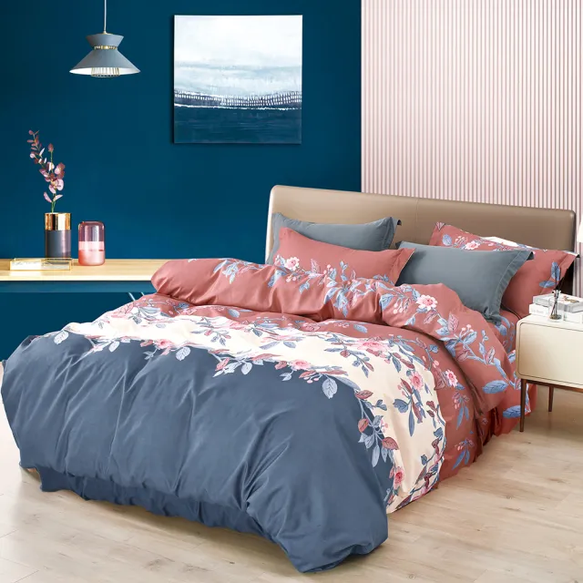 【Love City 寢城之戀】台灣製 舒柔棉 兩用被床罩枕套組(雙人/加大/六件組/多款任選)