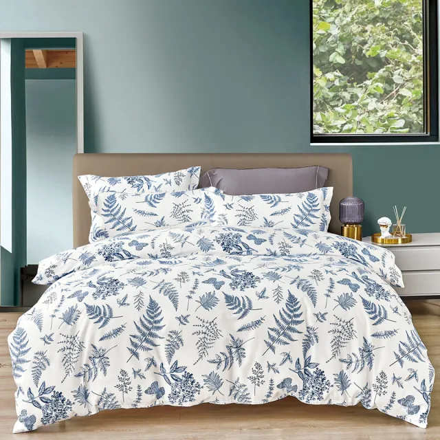 【Love City 寢城之戀】台灣製 舒柔棉 兩用被床罩枕套組(雙人/加大/六件組/多款任選)