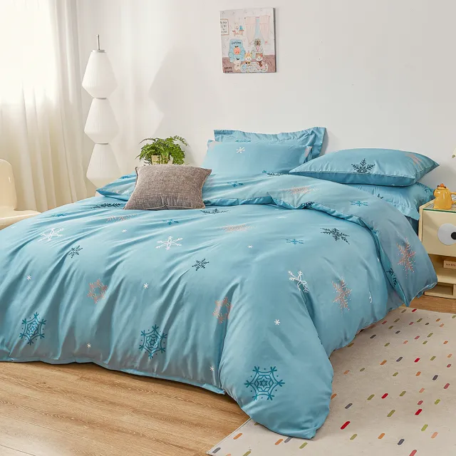 【Love City 寢城之戀】台灣製 舒柔棉 兩用被床罩枕套組(雙人/加大/六件組/多款任選)