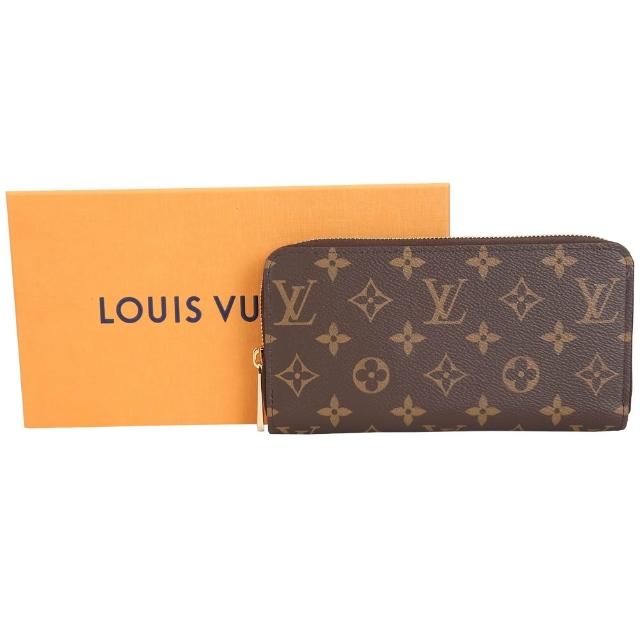 LV LOUIS VUITTON路易威登 M41894 經典 Monogram 花紋拉鍊長夾