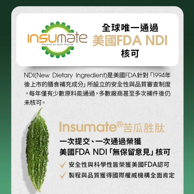 【EatBLISS 益比喜】善又穩專利苦瓜胜肽膠囊2入組(30入/盒)(5倍濃度 維持醣類正常代謝 橄欖葉萃取 鉻)