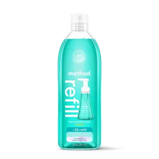 【method 美則】泡沫洗手露補充瓶系列828ml(抗菌洗手 慕斯洗手液)