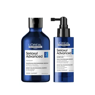 【L’OREAL 巴黎萊雅PRO】絲芮雅平衡健髮洗髮精+活力啟動精粹90ml(洗髮精+頭皮精華/養髮/健髮/蓬鬆)