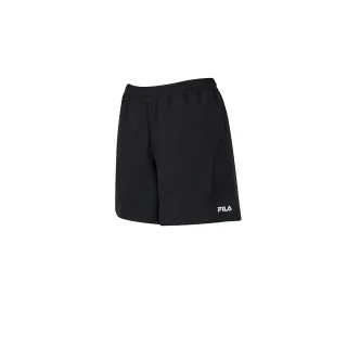 【FILA】女平織短褲-黑色(5SHA-1329-BK)