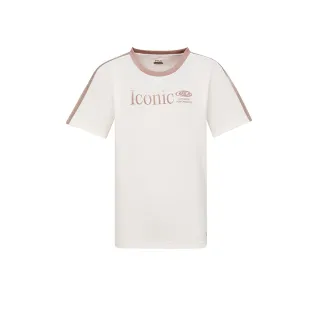 【FILA】男吸濕排汗短袖圓領T恤-米白(1TEA-1302-IV)