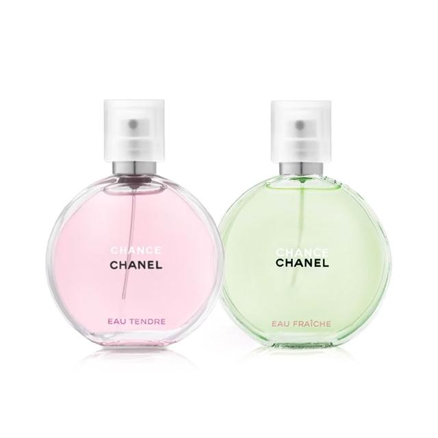 【CHANEL 香奈兒】CHANCE 系列淡香水 35ml 香味任選(粉紅甜蜜/綠色氣息)