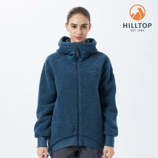 【Hilltop 山頂鳥】獨家特談-男女款ZISOFIT刷毛外套(多款任選 輕量 保暖 立領 刷毛)