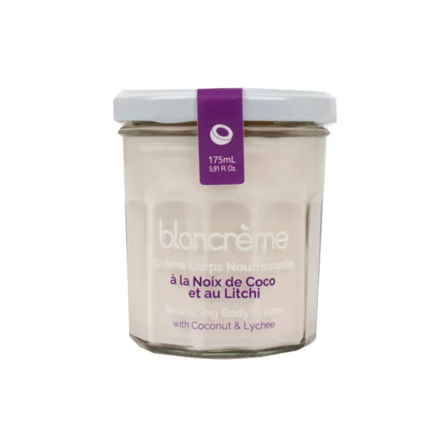 【blancreme】椰子荔枝 潤澤保濕身體乳(175ml)