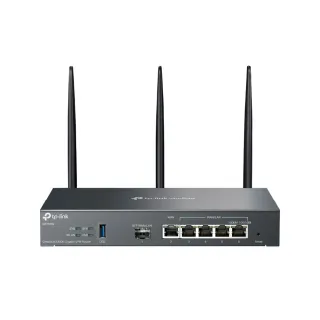 【TP-Link】ER706W Omada AX3000 雙頻Gigabit VPN路由器 雲端管理商用路由器 商辦/企業適用(SFP WAN)