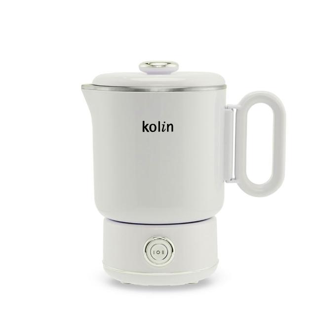 【Kolin 歌林】雙電壓旅行折疊鍋KPK-MN12V1(快煮壺/電茶壺/電火鍋/美食鍋/泡麵鍋)