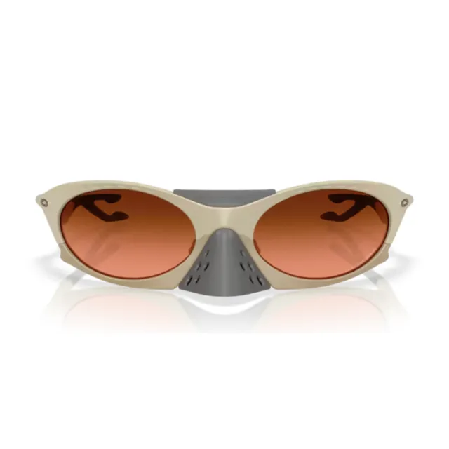 【Oakley】Plantaris 可拆式鼻罩運動太陽眼鏡(OO9437-02 Prizm Brown 鏡片)