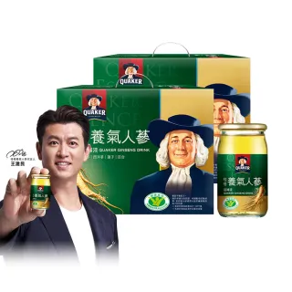 【QUAKER 桂格】養氣人蔘滋補液禮盒60mlx30入x2盒(共60入)